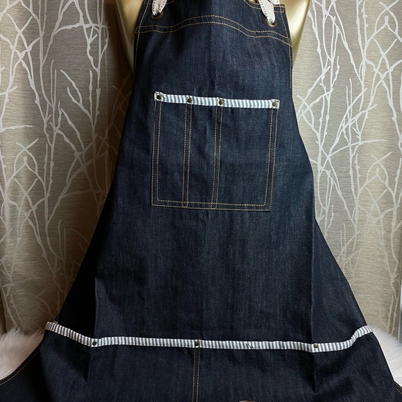 NWOT FARMHOUSE CHIC BOHO ONE SIZE APRON - Picture 3 of 11